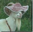 Goat with hat